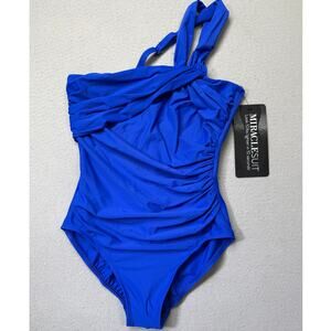 Miraclesuit Women's Europa One-Piece Swimsuit Delphine blue 10 $188